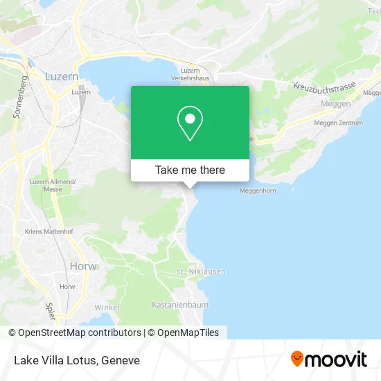 Lake Villa Lotus map