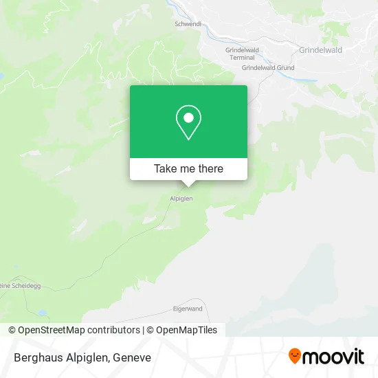 Berghaus Alpiglen map
