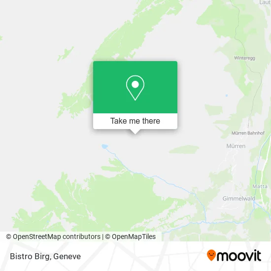 Bistro Birg map