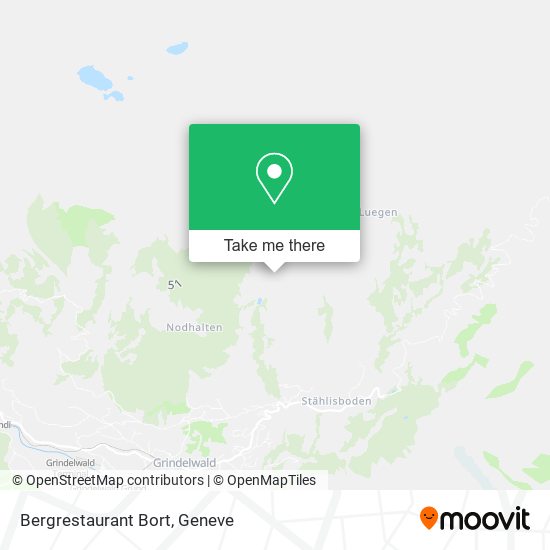 Bergrestaurant Bort map