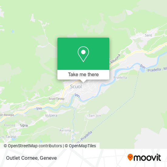 Outlet Cornee map
