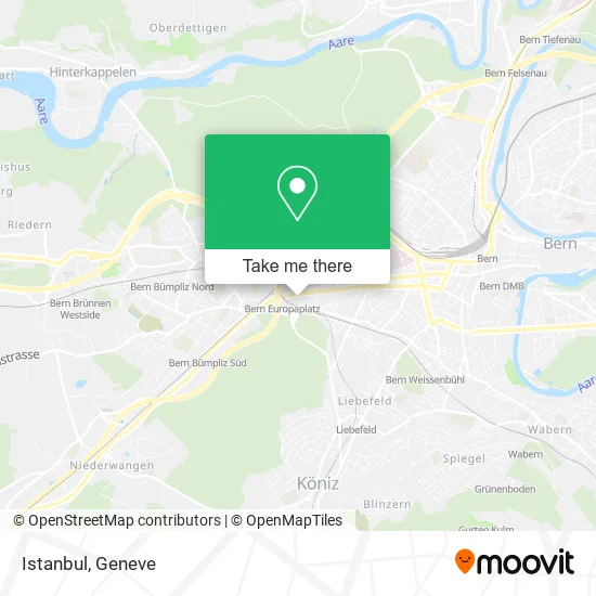 Istanbul map