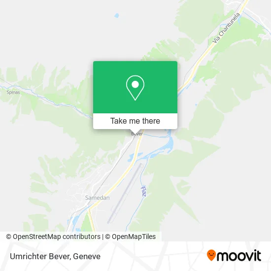 Umrichter Bever map