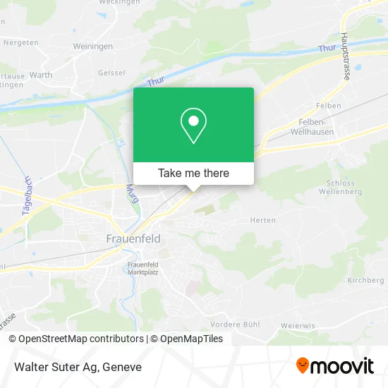 Walter Suter Ag map