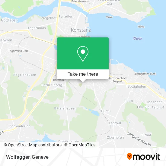 Wolfagger map