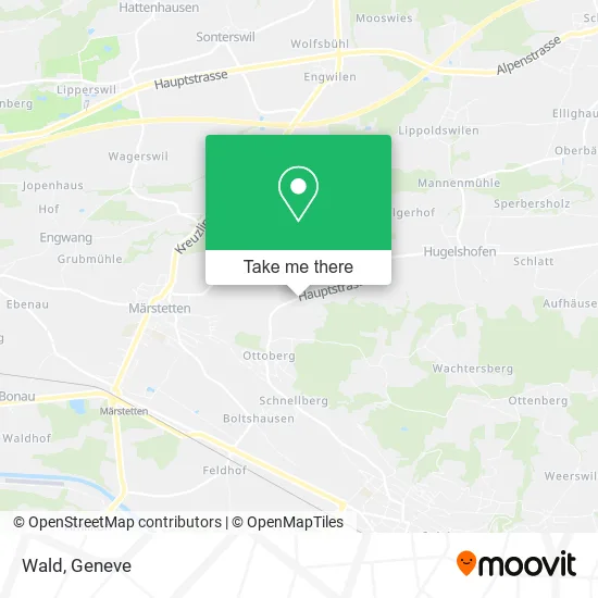 Wald map