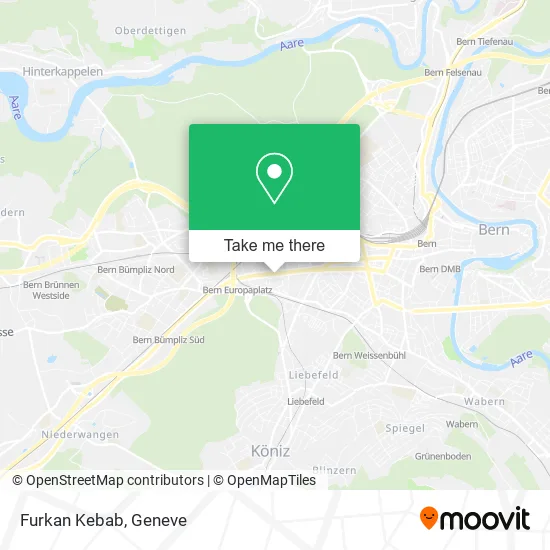 Furkan Kebab map