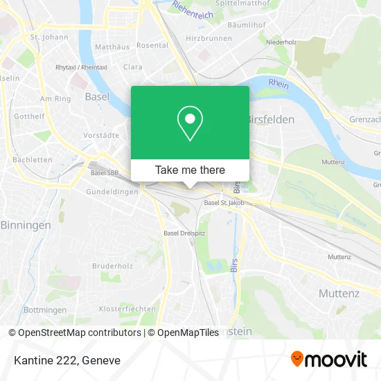 Kantine 222 map