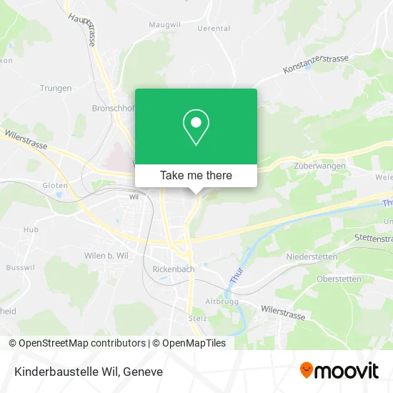 Kinderbaustelle Wil map