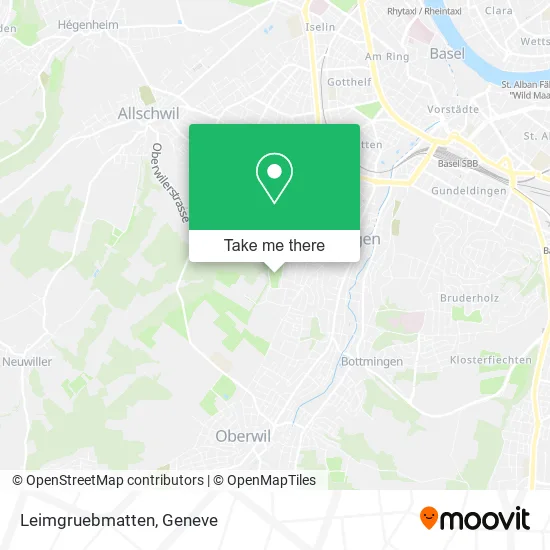 Leimgruebmatten map