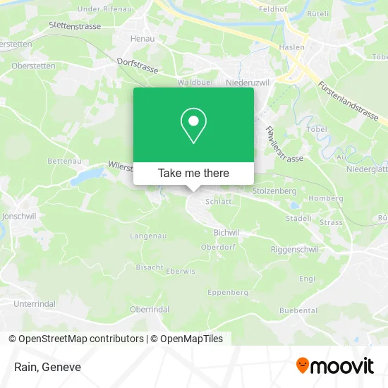Rain map