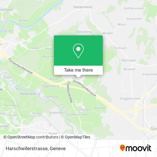 Harschwilerstrasse map