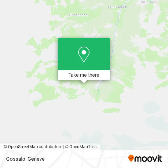 Gossalp map