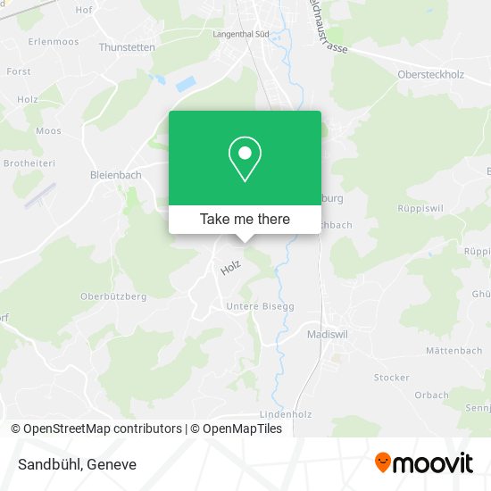 Sandbühl map