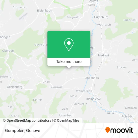 Gumpelen map