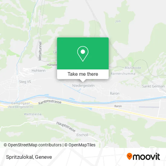 Spritzulokal map