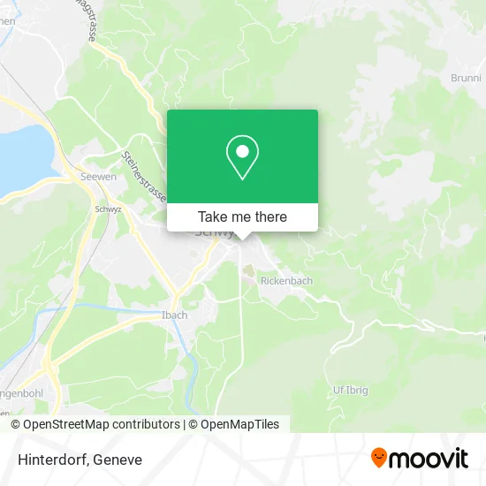 Hinterdorf map