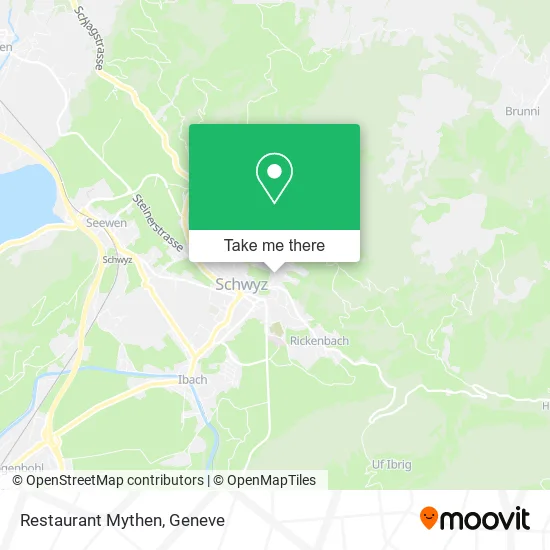 Restaurant Mythen map