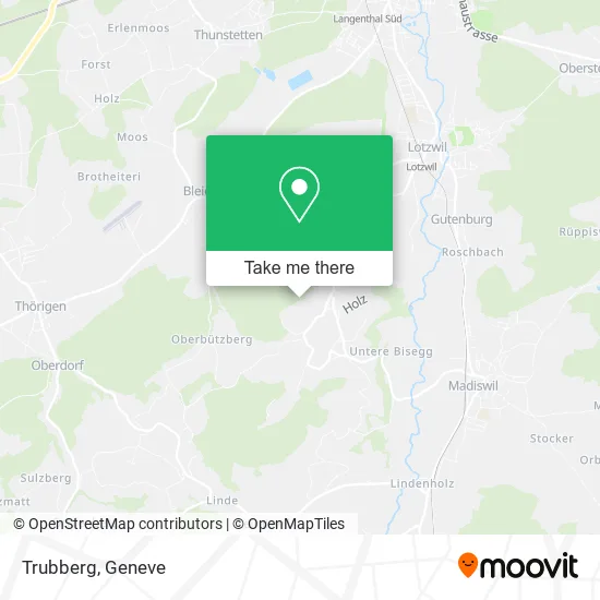 Trubberg map