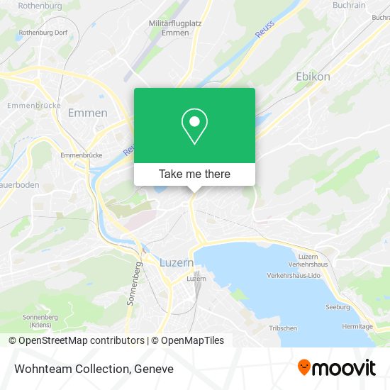 Wohnteam Collection map