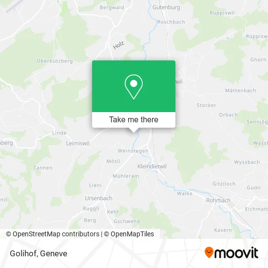 Golihof map