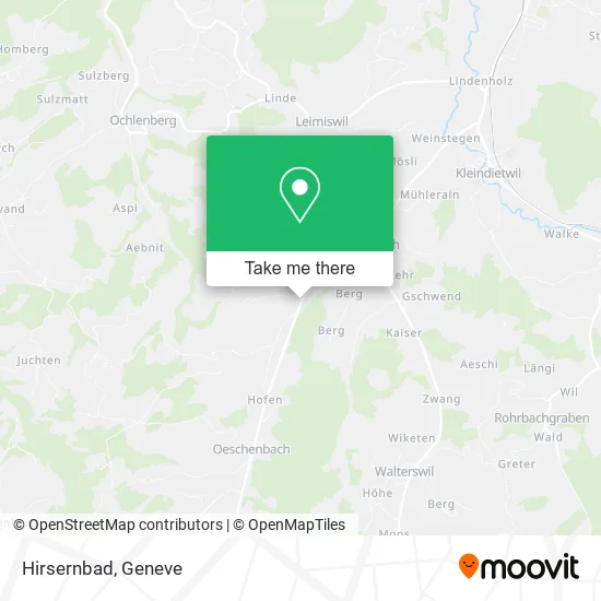 Hirsernbad map