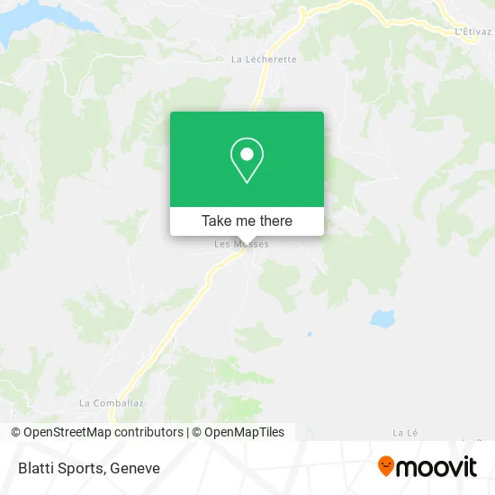 Blatti Sports map