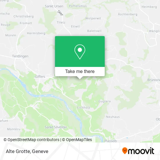 Alte Grotte map