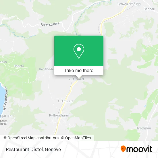 Restaurant Distel map