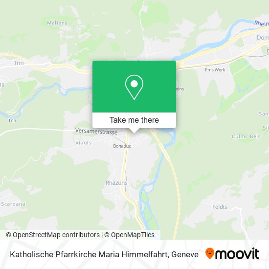 Katholische Pfarrkirche Maria Himmelfahrt map