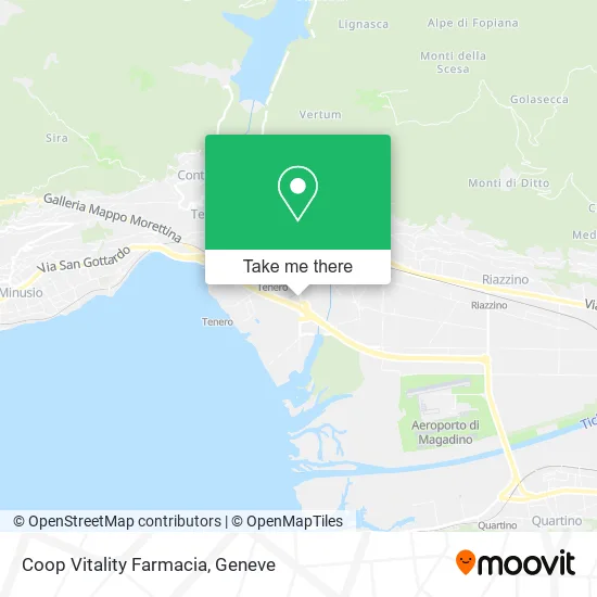Coop Vitality Farmacia map