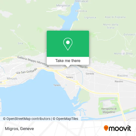 Migros map