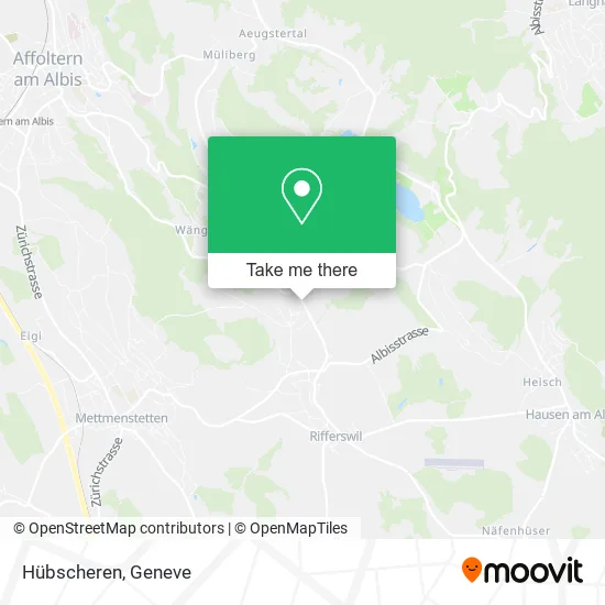 Hübscheren map