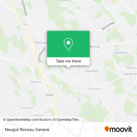 Neugut Rossau map