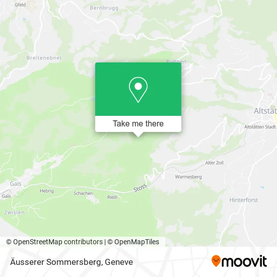 Äusserer Sommersberg map