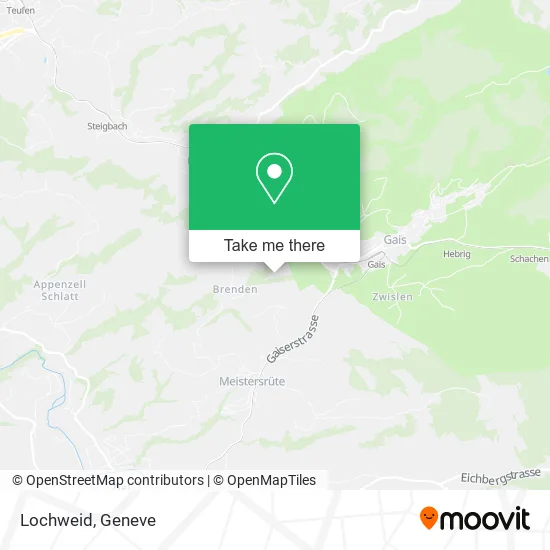 Lochweid map