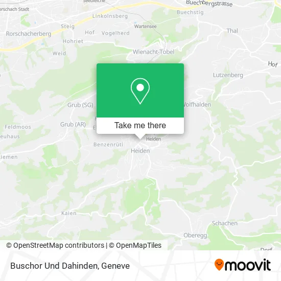 Buschor Und Dahinden map