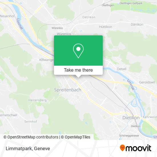 Limmatpark map