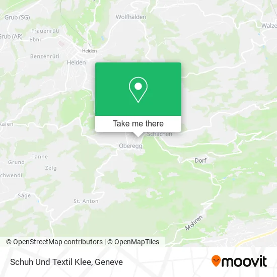Schuh Und Textil Klee map
