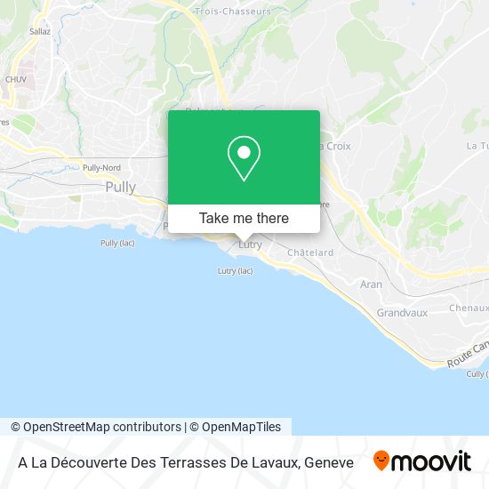A La Découverte Des Terrasses De Lavaux map
