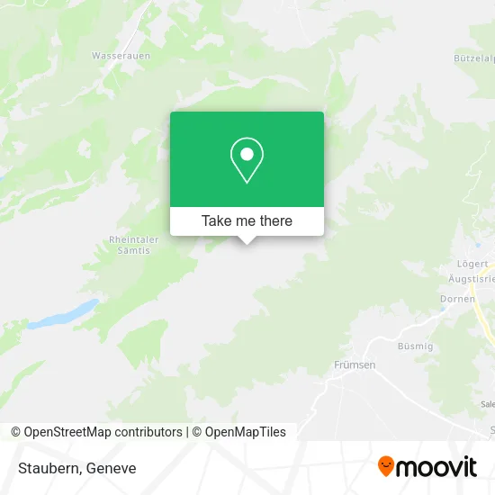 Staubern map