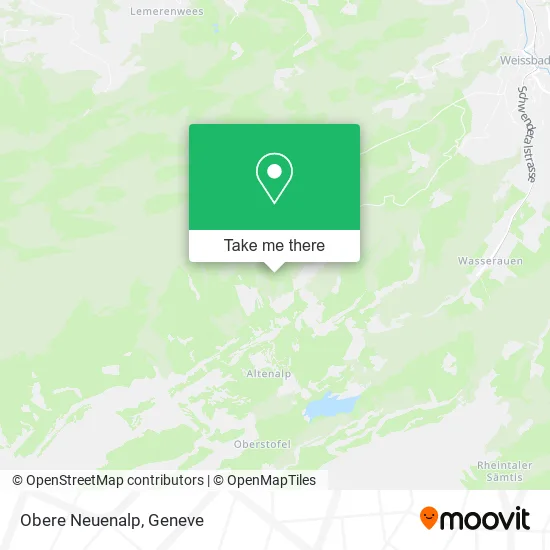 Obere Neuenalp map