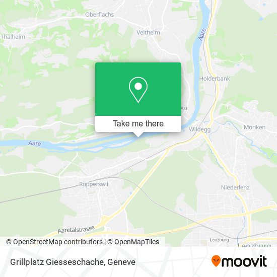 Grillplatz Giesseschache map