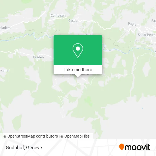 Güdahof map
