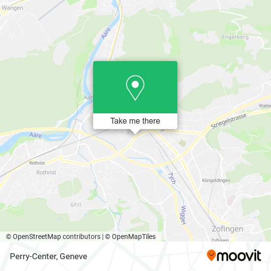 Perry-Center map