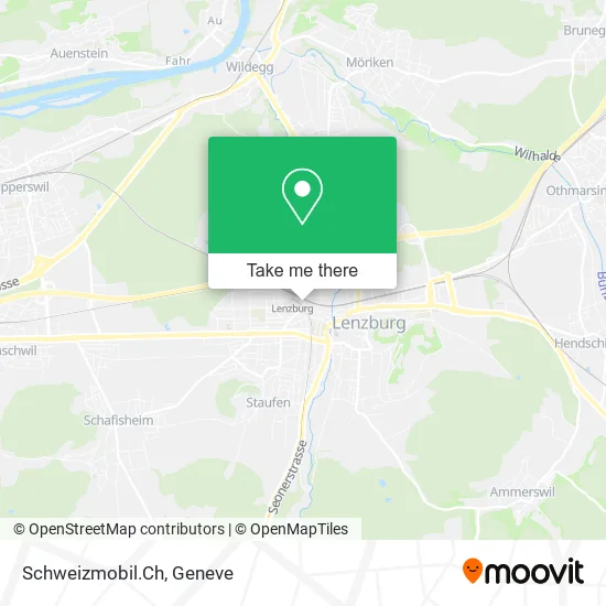 Schweizmobil.Ch map