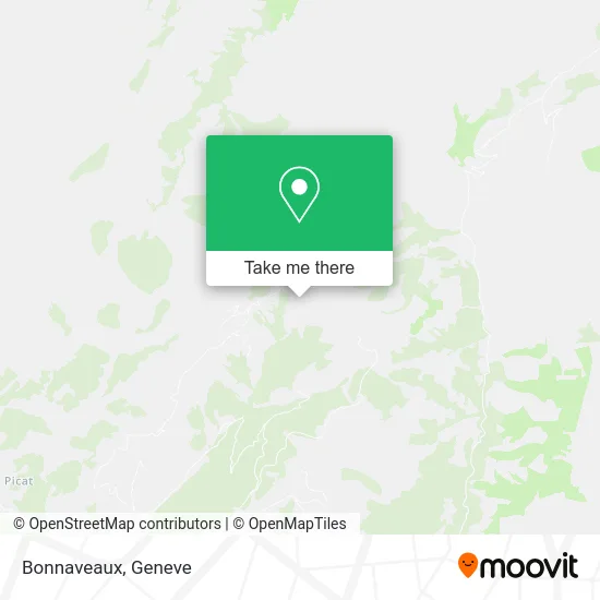 Bonnaveaux map