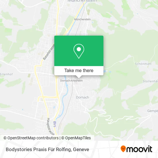 Bodystories Praxis Für Rolfing map
