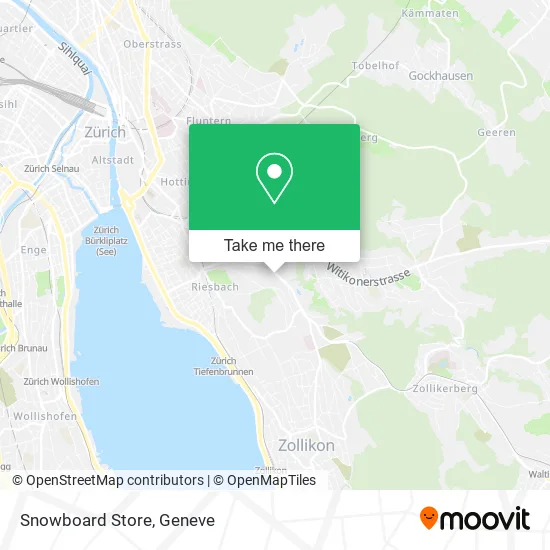 Snowboard Store map