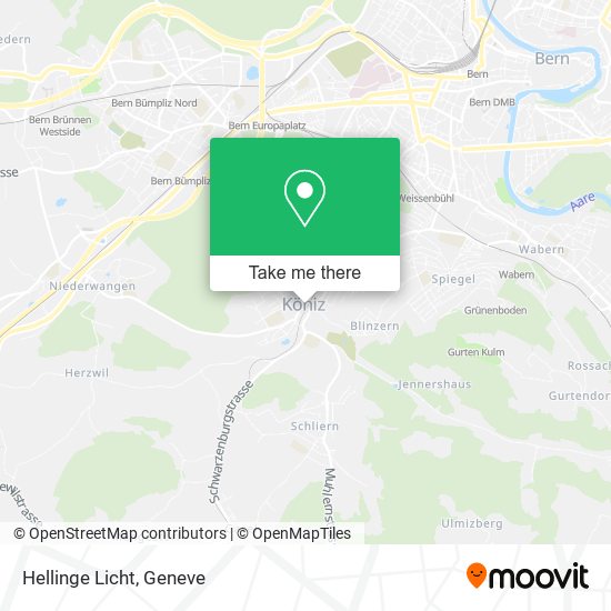 Hellinge Licht map
